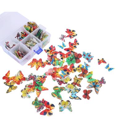 360 pieces butterflies cake decoration edible butterflies cake decoration butterfly cake decoration birthday cupcake toppers edible butterflies decoration cake for wedding birthday party Butterfly-a
