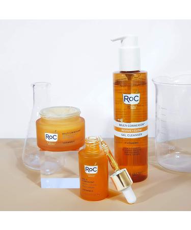RoC Multi Correxion Revive & Glow Gel Cleanser with Vitamin C - 6 fl oz (177 ml) - Buy Online on GoSupps.com