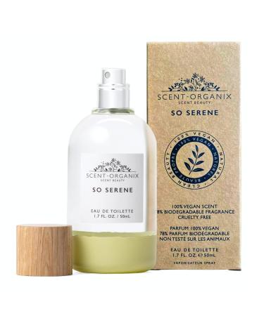Scent-Organix So Serene Perfume for Men & Women - Citrusy and Fruity Scent with Notes of Mandarin Wild Freesia & Green Tea - Non-Toxic Vegan & Biodegradable Perfume - 1.7fl Oz - Buy Online on GoSupps.com