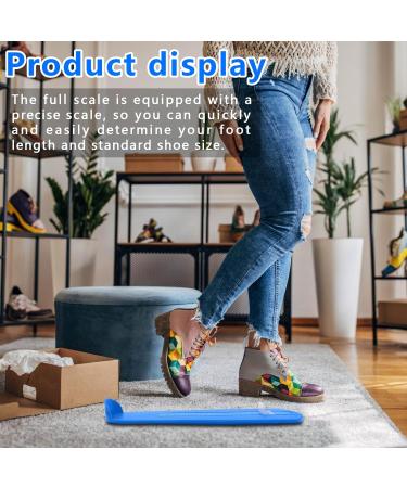 2 Piece Footmuff & Shoe Size Measuring Device for Children & Adults - Accurate Foot Measurement from Size 15 to 48 - Essential Shoe Accessories - Buy Online on GoSupps.com
