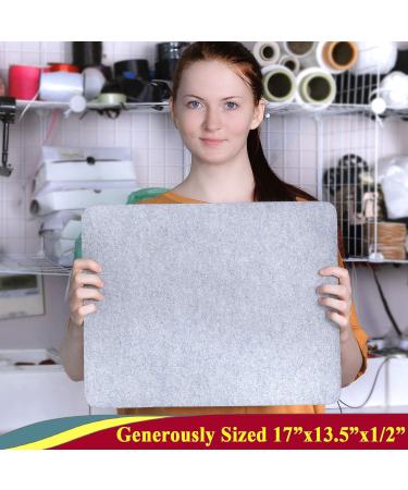 Wool Pressing Mat - 17 x 13.5 Quilting Ironing Pad by Savina - 100% New Zealand Wool for Quilters - Ideal for Sewing Projects - 14in x 17in - Buy Online on GoSupps.com