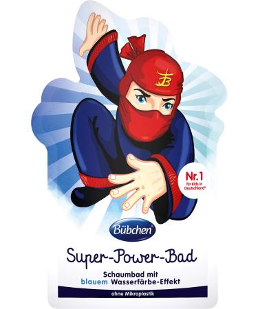 B bchen Super-Power-Bad bubble bath with blue water colouring effect 1 pack (1 x 40ml)