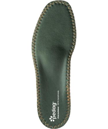 Pedag Viva Outdoor Insole | Hygienic & Stabilizing Footbed for Hiking & Sneakers | Alleviates Foot Pain & Back Complaints | Size 37 EU - Buy Online on GoSupps.com