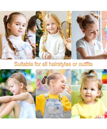 320 Pieces Hanyousheng Hair Ties for Girls - 10 Color Options | Perfect for Children & Fine Hair | Durable & Flexible 2mm Ponytail Holders - Buy Online on GoSupps.com