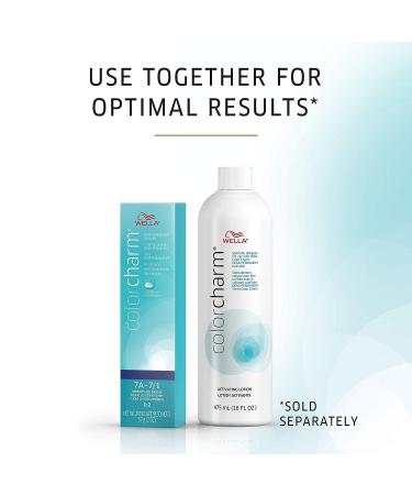 Wella ColorCharm Permanent Gel Haircolor 8A Light Ash Blonde - Gray Coverage, Long Lasting Gelfuse Technology - Buy Online on GoSupps.com