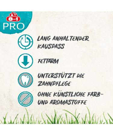 8in1 Pro Dental Bone for Small Dogs - Healthy Chewing Dental Care 35g (1 Pack) - International Shipping - Buy Online on GoSupps.com