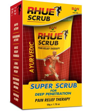 Rhue Super Scrub for Deep Penetration Pain Relied Therapy - 50 G Small
