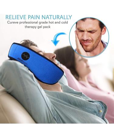Face Ice Pack for Wisdom Teeth, Jaw, Head, and Chin - 4 Reusable Hot/Cold Gel Packs for Oral Pain Relief, TMJ, Facial Surgery - Buy Online on GoSupps.com
