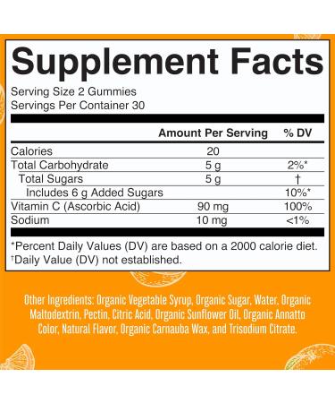 Organic Vitamin C & Magnesium Gummies Bundle for Kids by MaryRuth's | Immune Support & Overall Health | Stress Relief and Gut Health - Buy Online on GoSupps.com