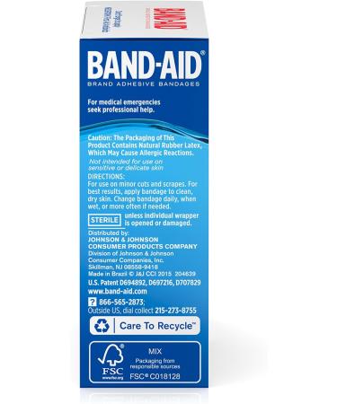 Band-Aid Tough Strips Waterproof Adhesive Bandages - 20 Count (Pack of 2) - Buy Online on GoSupps.com