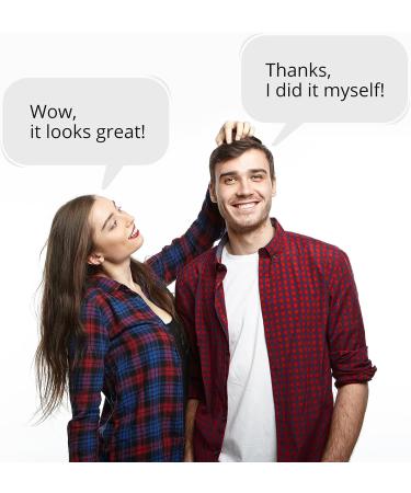 KKOCH BEAUTY 3 Way Mirror with LED Lights - Haircutting Kit and Makeup Mirror - Self Cut for Men, Women, and Kids - Buy Online on GoSupps.com