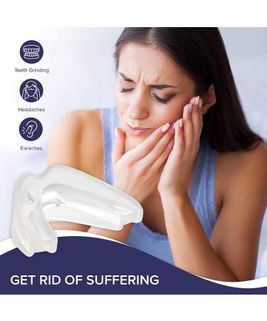 Serenity Bruxism Night Sleep Aid - Customizable Boil and Bite Mouthpiece Guard - Buy Online on GoSupps.com