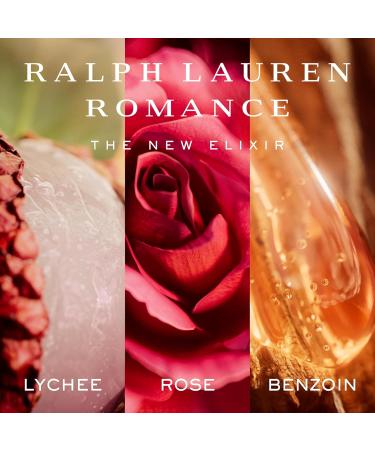 Ralph Lauren - Romance Elixir - Eau de Parfum - Women's Perfume - Warm & Sweet Gourmands - With Lychee Rose & Benzoin 0.3 Fl Oz - Buy Online on GoSupps.com
