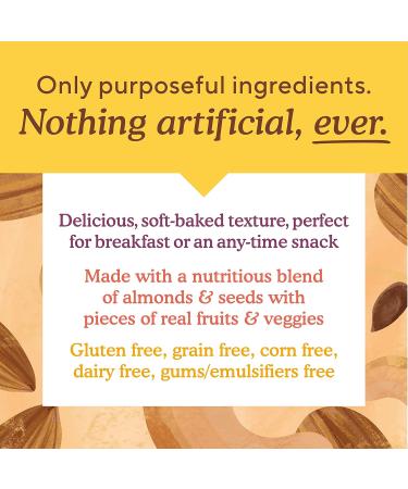 Buy Simple Mills Almond Flour Snack Bars - Gluten Free Spiced Carrot Cake Organic Paleo Friendly Breakfast Bars (6oz - Buy Online on GoSupps.com