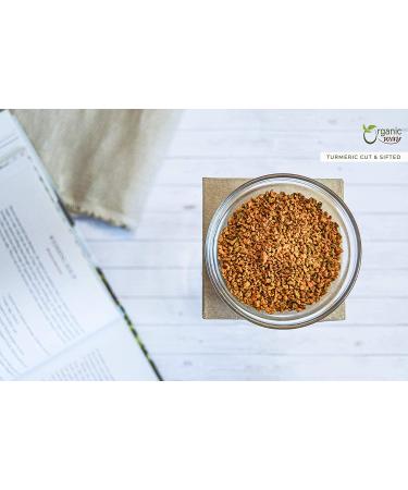 Organic Way Premium Turmeric Root Cut & Sifted 1lb - Immunity Booster Herbal Tea | USDA Certified from India | Non-GMO & Gluten-Free - Buy Online on GoSupps.com