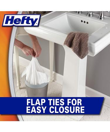 Hefty Small Garbage Bags Lavender & Sweet Vanilla Scent, 4 Gallon, 26 Count - Pack of 1 - Buy Online on GoSupps.com