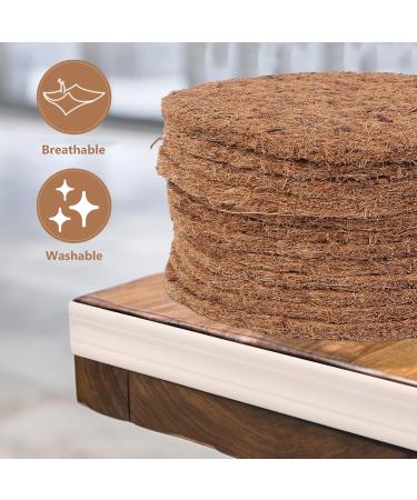 POPETPOP Nesting Pads- 12Pcs Bird Nesting Materials Fiber Substrate Bird Nest Pigeon Breeding Eggs Mat for Pigeon Nest M As Shown - Buy Online on GoSupps.com