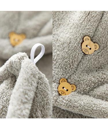 Super Absorbent Purple Hair Turban Towel | Microfiber Hair Drying Cap for Fast Drying & Soft Comfort - Buy Online on GoSupps.com