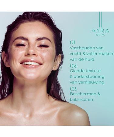 AYRA SPA Double Hydration Boost Gel With Aloe Vera & Multimolecular Hyaluronic Acid Intense Hydration and Radiant Skin VEGAN & 99 Natural COSMOS Certified - Buy Online on GoSupps.com