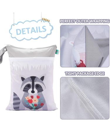 SEAUR Dry Wet Bag - Big Baby Diaper Bag for Kindergarten | Reusable & Washable Travel Bag for Swimming & Gym - 30x40cm - Buy Online on GoSupps.com