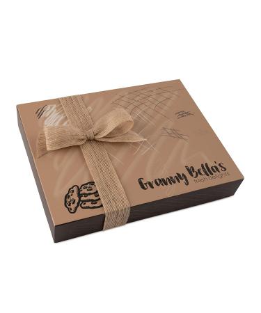 Granny Bella's Fathers Day Cookie Gift Basket - 52 Gourmet Cookies | Prime Gifts for Dad | Food Assortment Delivery for Husband, Grandpa, Stepdad | From Daughter, Son, Kids, Girlfriend - Buy Online on GoSupps.com