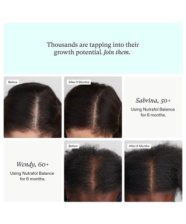 Nutrafol Women's Balance Menopause Supplement - 1-Month Supply for Thicker Hair Growth - Buy Online on GoSupps.com