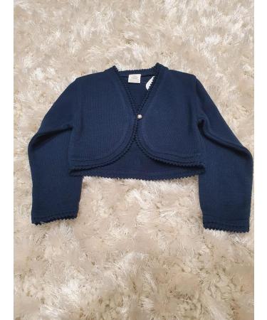 Baby Pink Knitted Cotton Cardigan for Boys and Girls | Cozy Long Sleeve Bolero Shrug - Kids Clothing 8 Years - Buy Online on GoSupps.com