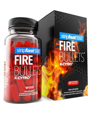 Fire Bullets with K-CYTRO for Women and Men 60 count (Pack of 1)