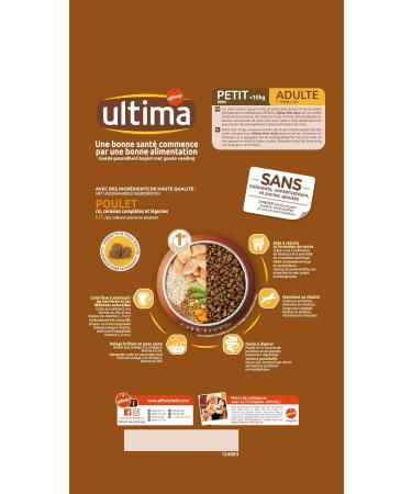 Ultima Small Adult Chicken Dog Food 2.75 kg - Buy Online on GoSupps.com