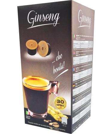 Espresso Cap Coffee Capsules (4 Boxes of 30 Capsules) 120 Capsule Master case (Ginseng)
