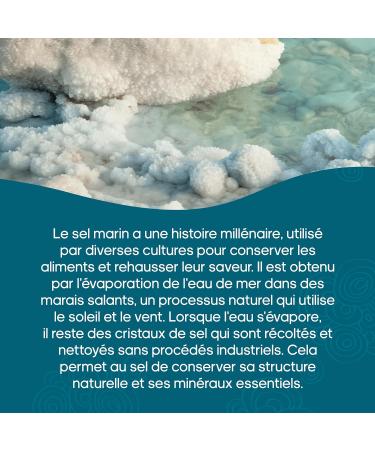 100% Natural Unrefined Sea Salt Mineral Sea Salt Eco-Friendly High Purity Perfect for Cooking Q Sea Salt - Buy Online on GoSupps.com