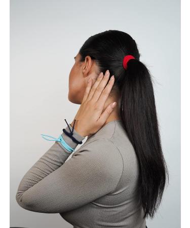 Japanese Lucky Trendy Color Gum Hair Ties - DIY Elastic Ribbon for Cheer & Gymnastics - Cut Your Own Length (12 pack) - Made in Japan - BLACK - Buy Online on GoSupps.com