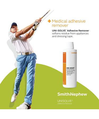 Smith & Nephew UNI-SOLVE Adhesive Remover 8-Ounce Bottle for Medical Tape & Adhesive Appliances - Buy Online on GoSupps.com