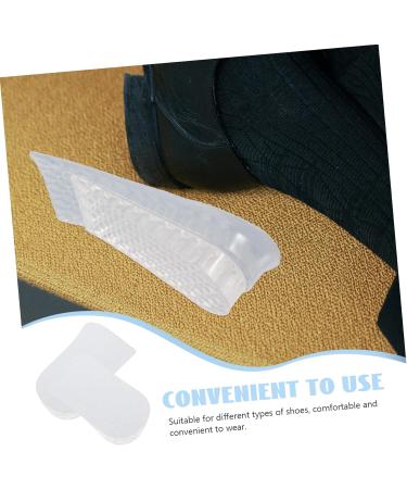 FOMIYES Invisible Insole Shoe Lifts - 2 Pairs Height Increase Heel Pad Inserts for Ultimate Comfort - Buy Online on GoSupps.com