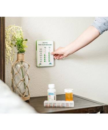 Medication Tracker & Pill Reminder | 7-Day Visual Alarm for Elderly | Take & Slide No Double-Dosing | International Shipping Available - Buy Online on GoSupps.com