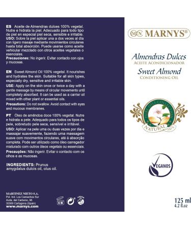 Sweet Almond Oil 125ML - Buy Online on GoSupps.com