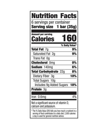 Nature Valley Soft-Baked Oatmeal Squares Peanut Butter 1.24 oz - 6 ct (Pack of 1) | Delicious and Nutritious Snack Bars - Buy Online on GoSupps.com