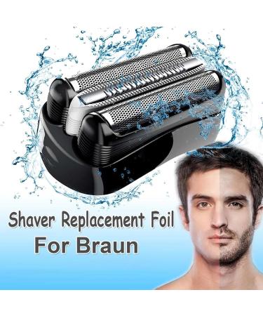32B Replacement Shaver Head Electric Shaver Foil Razor Head for Replacement Braun S3 Shaver Head Mens Head Shaver for 3010s 320S 330S 340S 370cc 390cc-4 3000s 3040s (32B) - Buy Online on GoSupps.com