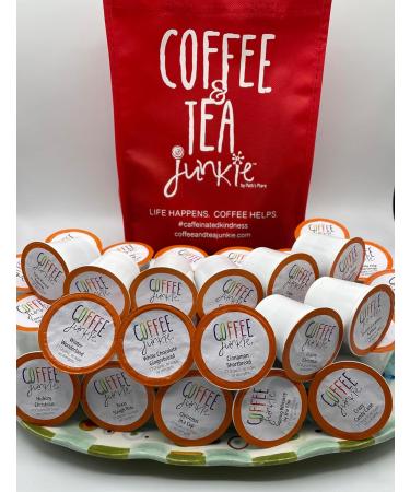 Coffee Junkie 36+1 ORGANIC Single Serve Cup Collection. Cups are compatible with all 2.0 machines. - Buy Online on GoSupps.com