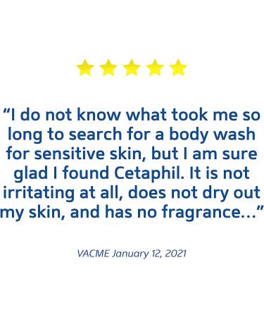 Cetaphil Ultra Gentle Body Wash Fragrance-Free - 16.9 fl oz (Pack of 3) | Sensitive Skin Care - Buy Online on GoSupps.com