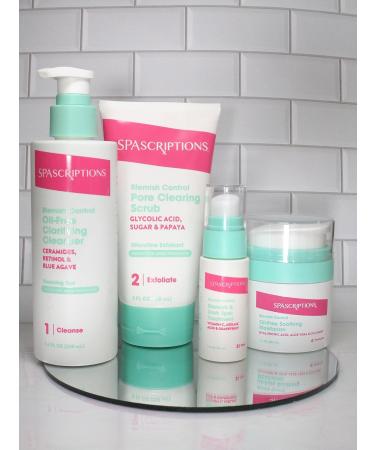Blemish Control Pore Clearing Scrub - Glycolic Acid Sugar & Papaya | 5 Fl. Oz - International Shipping Available - Buy Online on GoSupps.com