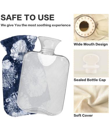 Buy BPA-Free Tie-Dye Hot Water Bottle 2L | Large Heat Bag for Cramp & Pain Relief - Fast International Shipping - Buy Online on GoSupps.com