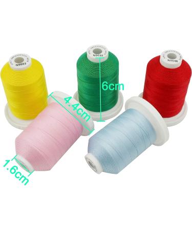 New brothread 100% Mercerized Cotton Threads 50S/3 600M - 18 Options for Quilting, Serger, Sewing & Embroidery - Buy Online on GoSupps.com