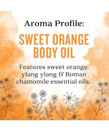 Aura Cacia Sweet Orange Body Oil 4 fl. oz. - Buy Online on GoSupps.com