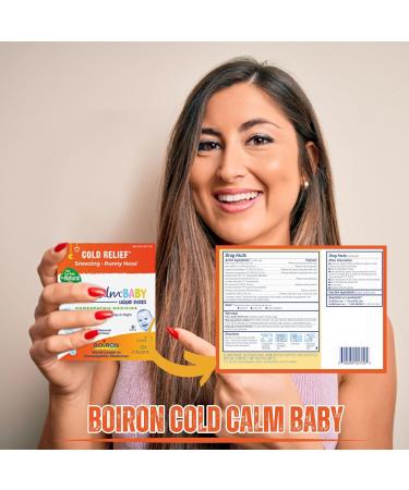 Worldwide Nutrition Bundle: Boiron ColdCalm Baby Drops Non-Drowsy Relief from Cold Symptoms Sneezing Runny Nose 30 Ct with Keychain - Buy Online on GoSupps.com