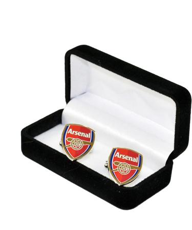 ARSENAL FC Official Players Cufflinks - Red Club Crest | Shop Now - Buy Online on GoSupps.com