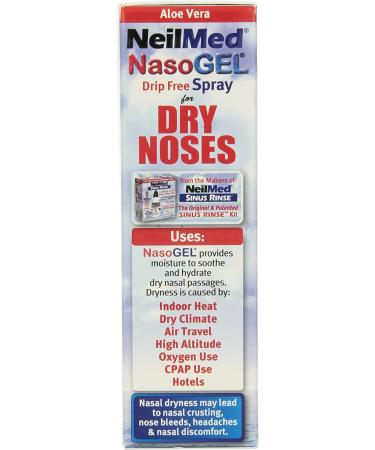 NeilMed NasoGel - Moisturizing Nasal Gel for Dry Noses, 1 fl oz (30 ml) - Buy Online on GoSupps.com