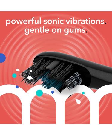 Colgate hum Black Electric Toothbrush Starter Kit with Travel Case and Extra Refill Head - Rechargeable Smart Sonic Toothbrush for Adults - Amazon Exclusive - Buy Online on GoSupps.com
