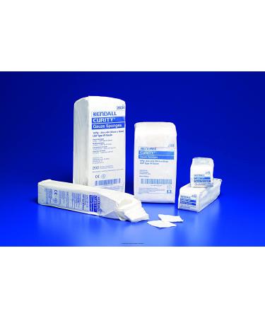 Covidien 2634 Curity Gauze Sponge 4 x 4 12-Ply Non-Sterile - Pack of 200 - Buy Online on GoSupps.com