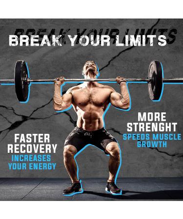 Creatine Monohydrate Gummies - 100% Vegan Sugar-Free Mixed Berry | 5g Serving | Boost Strength & Energy | 120 Count - Buy Online on GoSupps.com